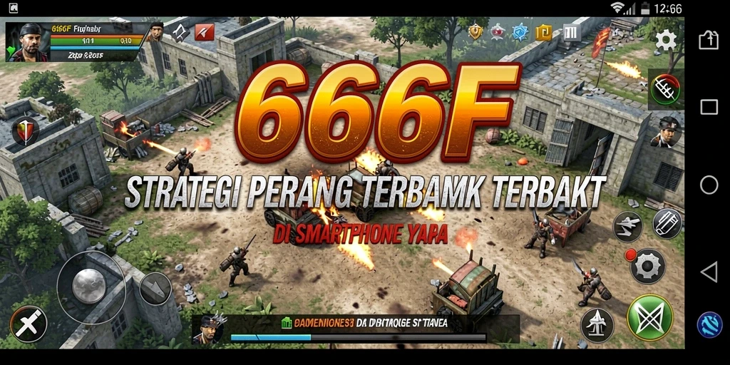Gameplay seru dan strategis dalam 666F.