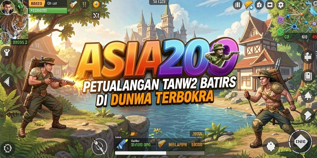 Tampilan gameplay ASIA200 yang memukau dan mendebarkan.