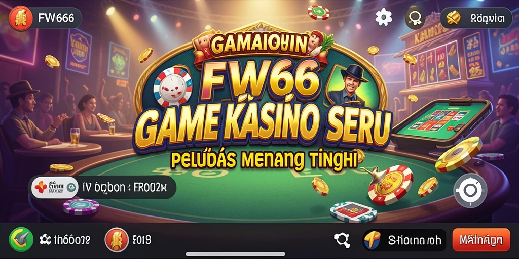 Tampilan menarik dalam permainan Kasino FW66 yang seru dan menantang.