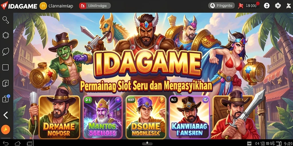 Gameplay seru IDAGAME dengan tampilan visual yang menawan.