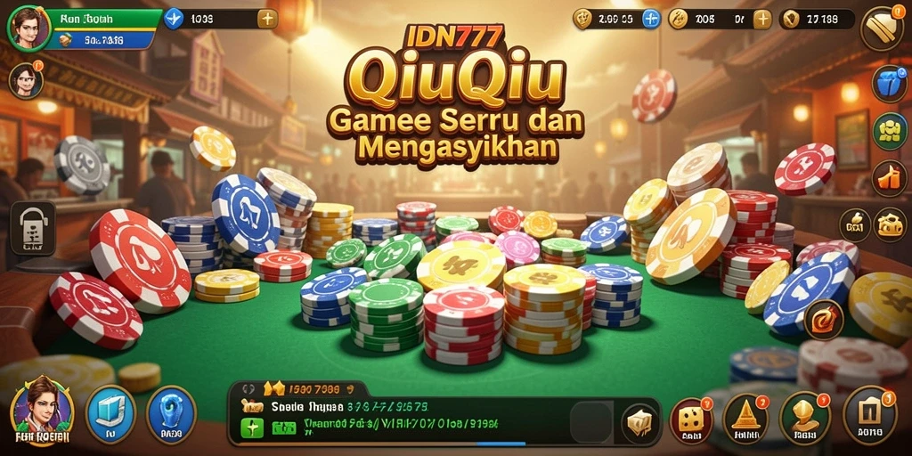 Tampilan gameplay menarik IDN777 dalam permainan QiuQiu.