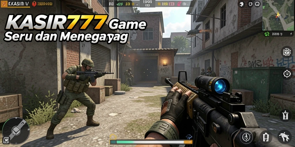 Gameplay seru dengan pertempuran intens di KASIR777.
