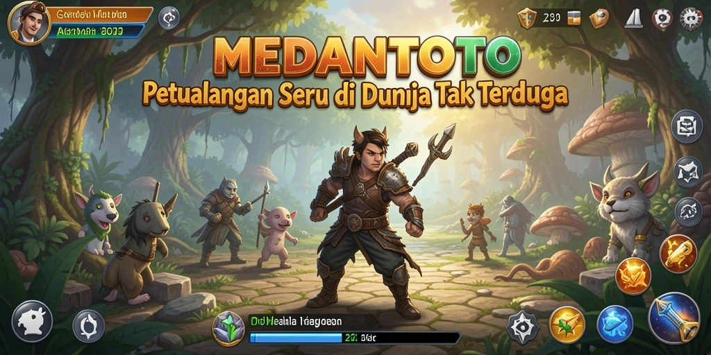 Screenshot dari gameplay petualangan seru di MEDANTOTO.