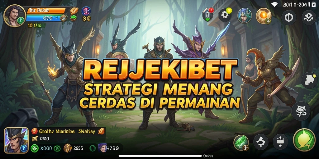 Tampilan gameplay dinamis di REJEKIBET yang menarik dan strategis.