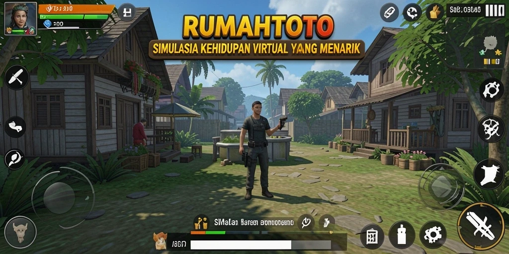 Tampilan menarik dari gameplay RUMAHTOTO yang mengasyikkan.
