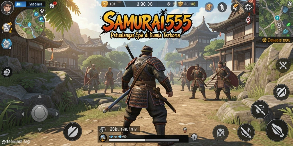 Gameplay mendalam di dunia terbuka SAMURAI555.