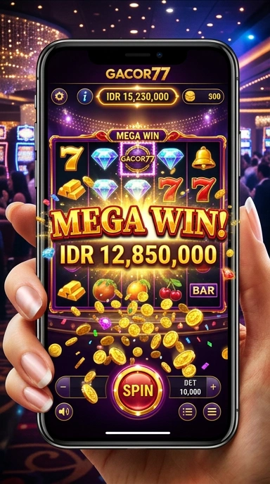Proses unduh aplikasi di gacor77 yang cepat dan mudah.